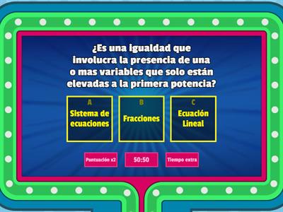 ECUACIONES LINEALES CON DOS INCOGNITAS 