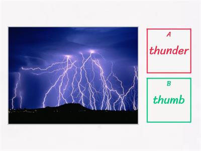 Phonics 'th' sound