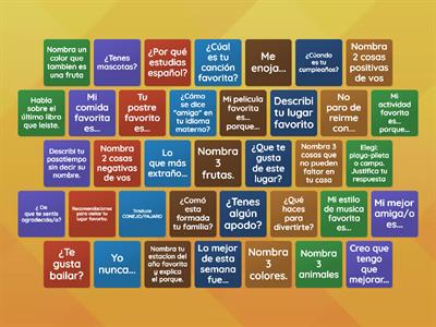 Preguntas personales A1/A2
