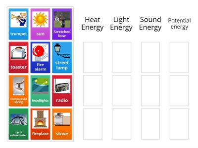 Types of Energy - JC Science