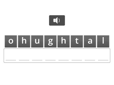 Year 7 - Week 5 & 6, Term 1A (Anagram)