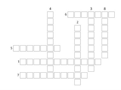 N4 Ecological terms (crossword)