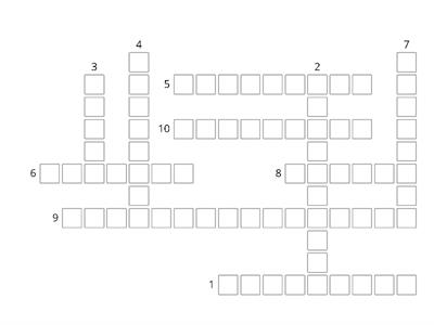 Presentation Skills Crossword