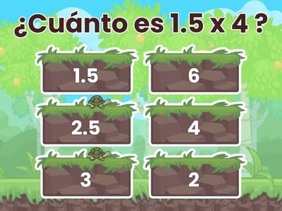 Cuestonario de divisiones y multiplicaciones con decimal