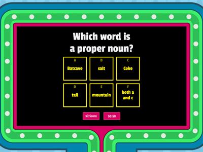 Common and Proper Nouns