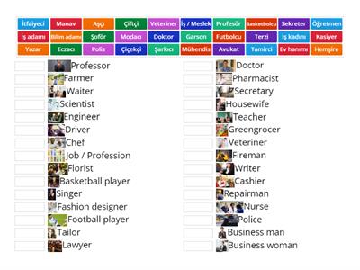 Meslekler - Jobs