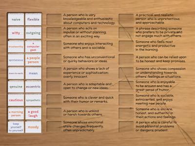 Personality Upper-Intermediate