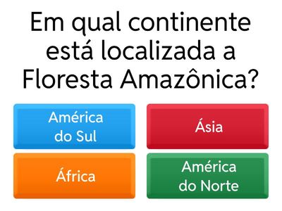 Curiosidades da floresta amazônica 