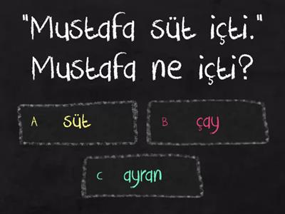 fundateacher1 - Basit Türkçe testi