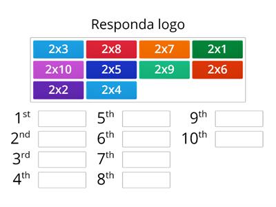  matematica para quarto ou terceiro ano