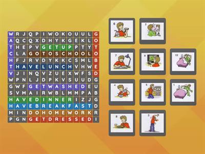 Daily routine / Your space 1