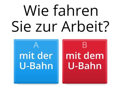 Netzwerk Neu A1. Dativ