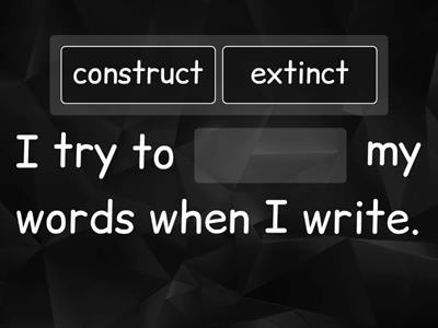 3.3 sentence completion (hard vocab )