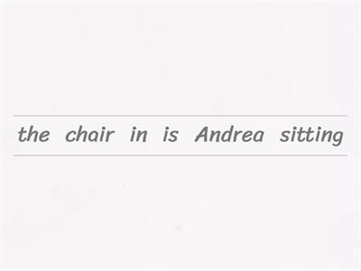 Present continuous - A1 (Adults)