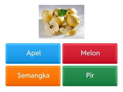 MENGENAL NAMA-NAMA BUAH