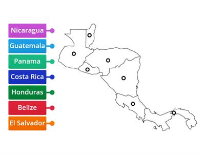 Central America Map