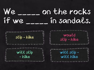 First Conditional Sentence