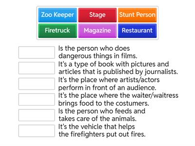JOBS DEFINITIONS