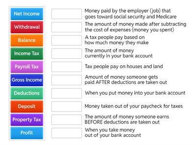 Financial Literacy 4th Grade