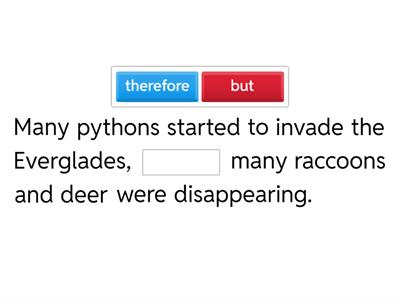 G6 Cause and Effect conjunctions
