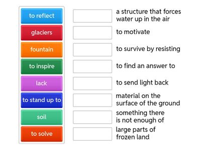 Think 3. Unit 2 Reading. "Creative Climate Solutions" Vocabulary