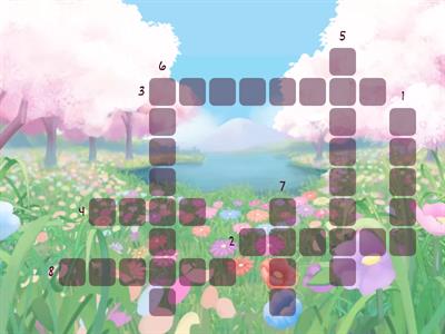 Кръстословица за 1 клас /бр.2/