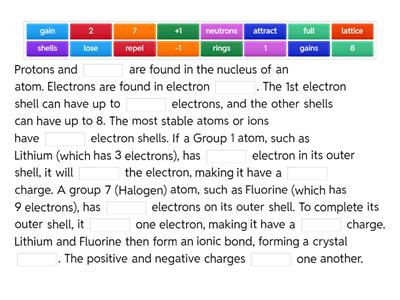 Ionic Bonding
