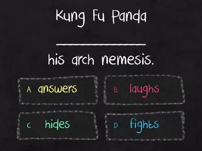 Verbs #7 - Grade 5-6 - Activity #5