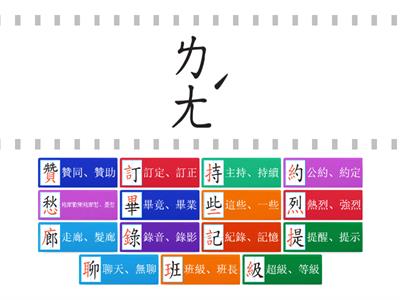 111三上南一-第2課 國字注音