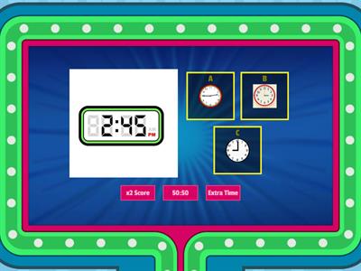 DIGITAL / ANALOGUE TIME