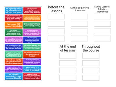 Teaching standards at Newham college