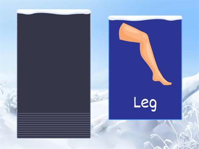 Частини тіла 2 клас