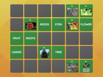 Memory game - Nature 1 