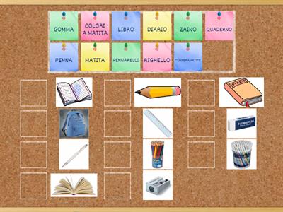 OGGETTI DELLA SCUOLA