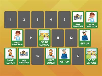  DAILY ROUTINES MEMOTEST 