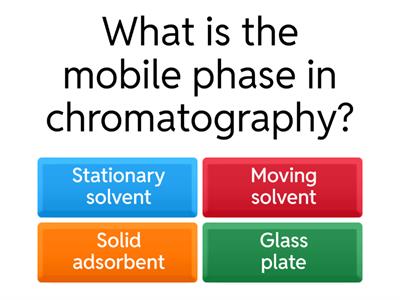 Chromatography in BTEC Applied Science