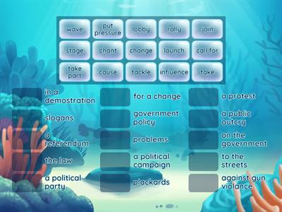 HIGH NOTE 4 UNIT 7 POLITICS MATCHING