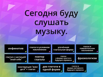 Простое глагольное сказуемое