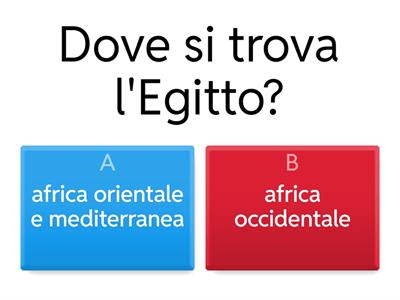 Egitto quiz