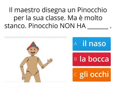 Pinocchio sbagliato