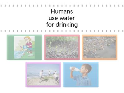 Matching Activity: Water Cycle