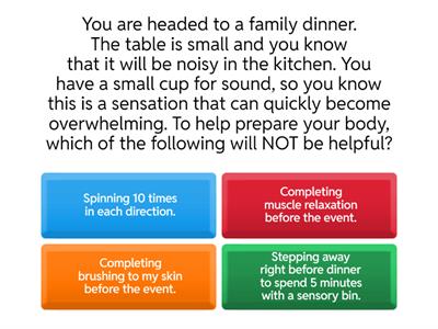 ELLJOH Sensory Quiz