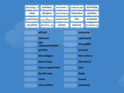 B1 L5 c Deutsch - Englisch