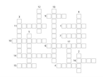 English Hebrew Crossword