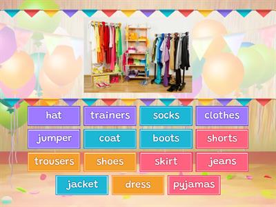 Комарова 3 класс Unit 6 Clothes