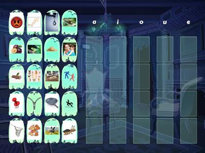 short vowel picture sort