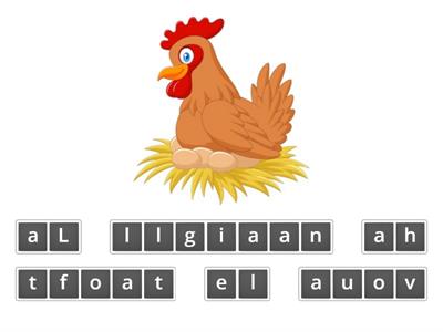 4. Scrivi la storia del pulcino