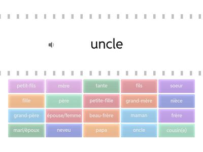 6e Lesson 5 -  Family Members 