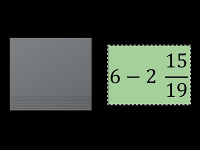 Сложение и вычитание смешанных чисел