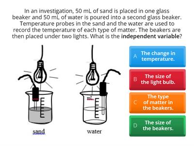 Recognizing parts of Experimental Design